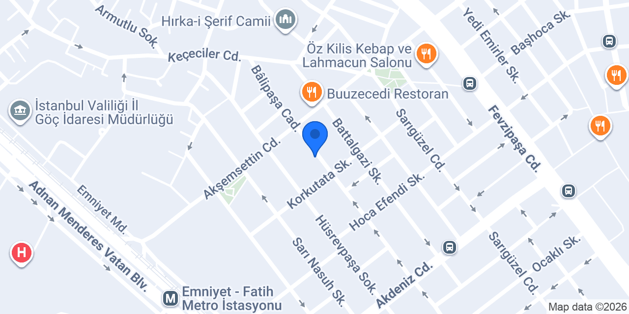 مركز حرملك Haremlik konumu