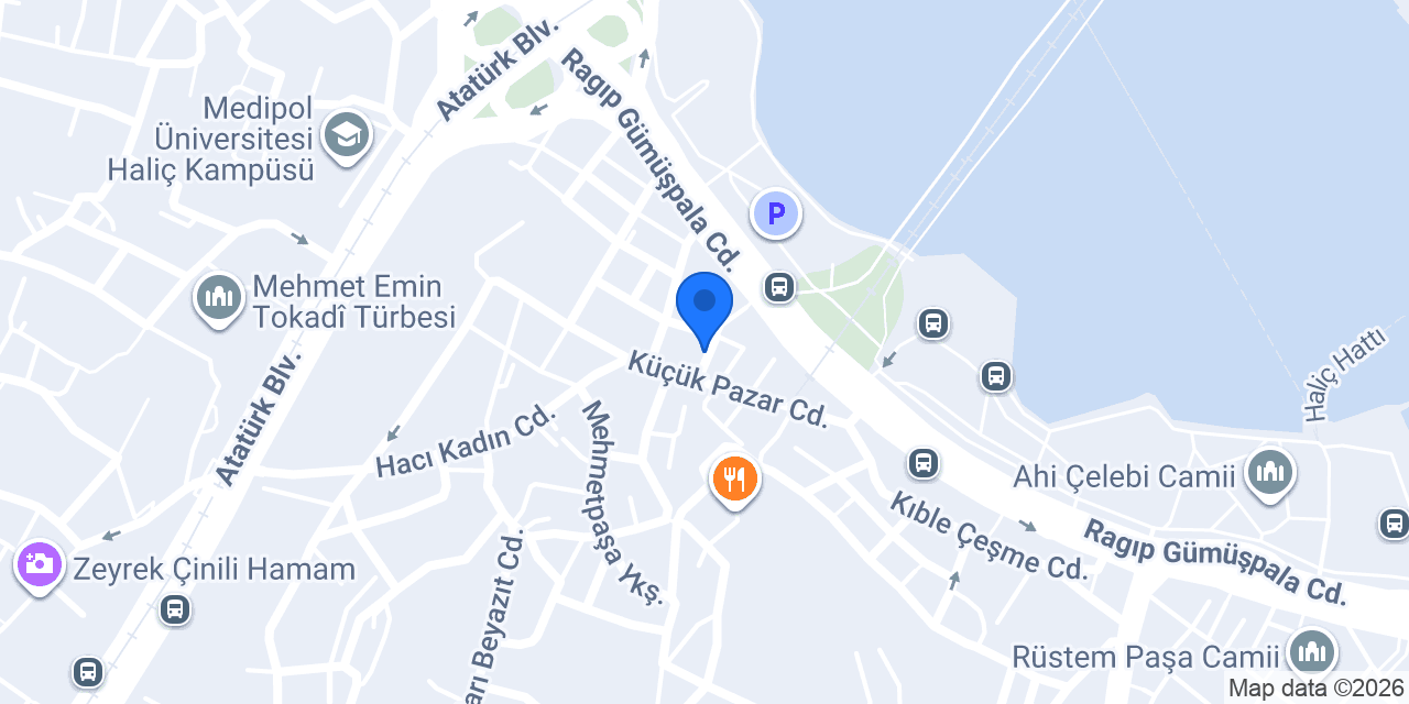 Lucky Hotel İstanbul konumu