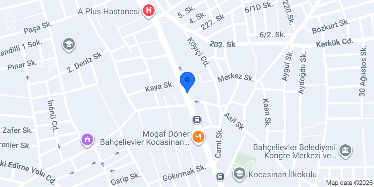 Emsur Hasar İnşaat konumu