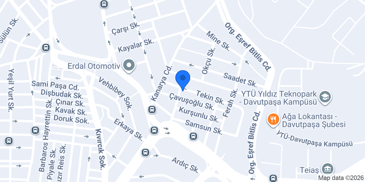 Elitt Yemek konumu