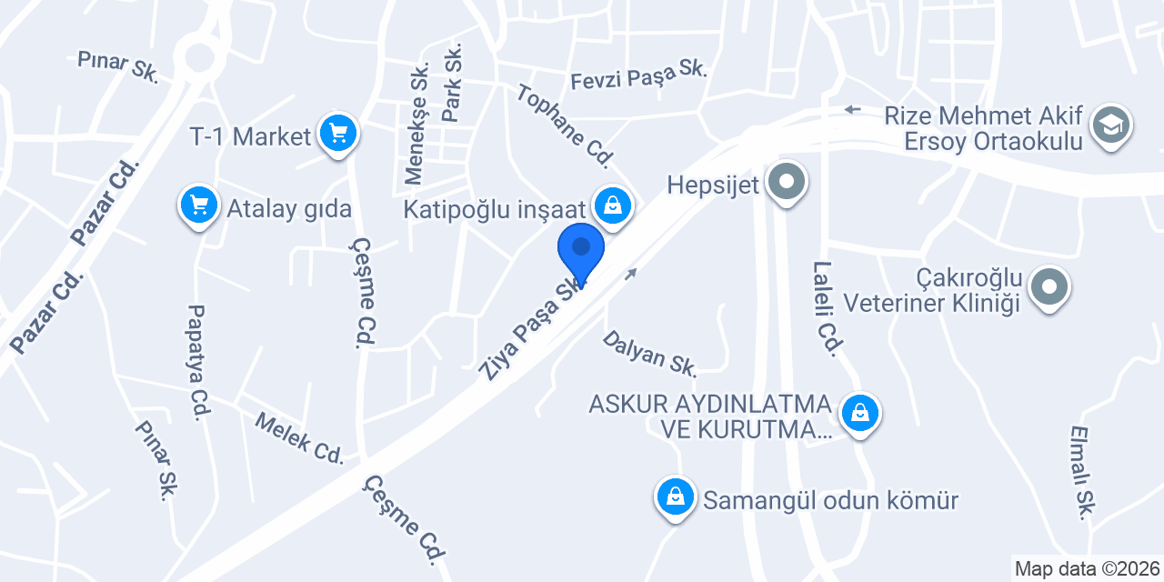 Anver Restoran konumu