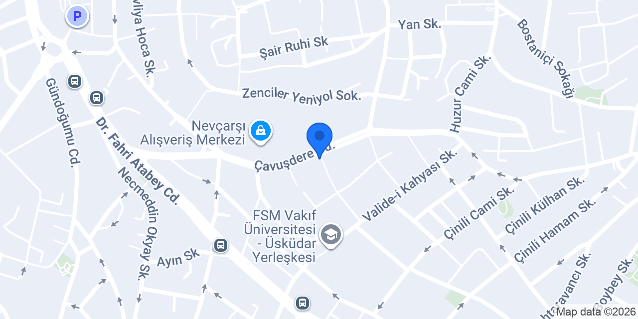 Çaparoğlu baklava konumu