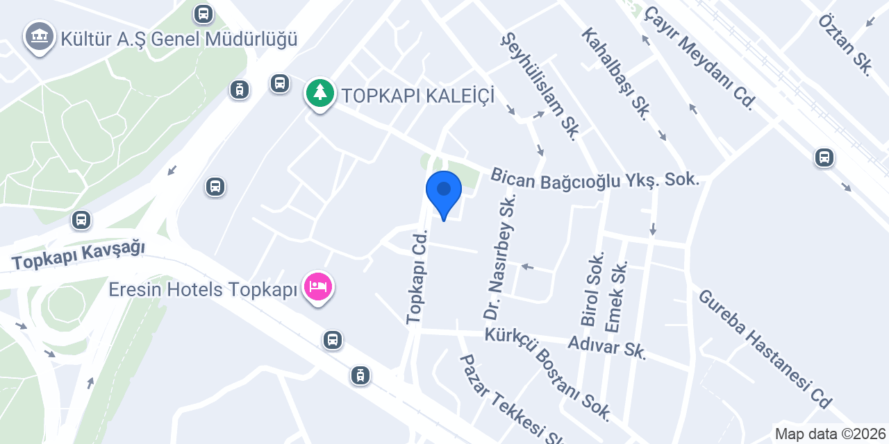 Topkapı Kuru Temizleme ve Terzi konumu