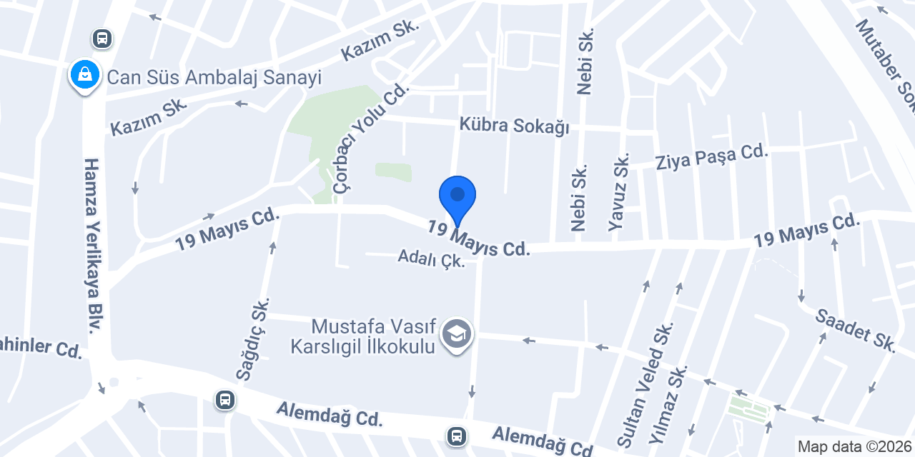 YALÇIN TEKEL MARKET konumu