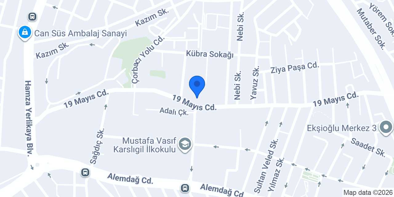 Yılmazlar AVM konumu
