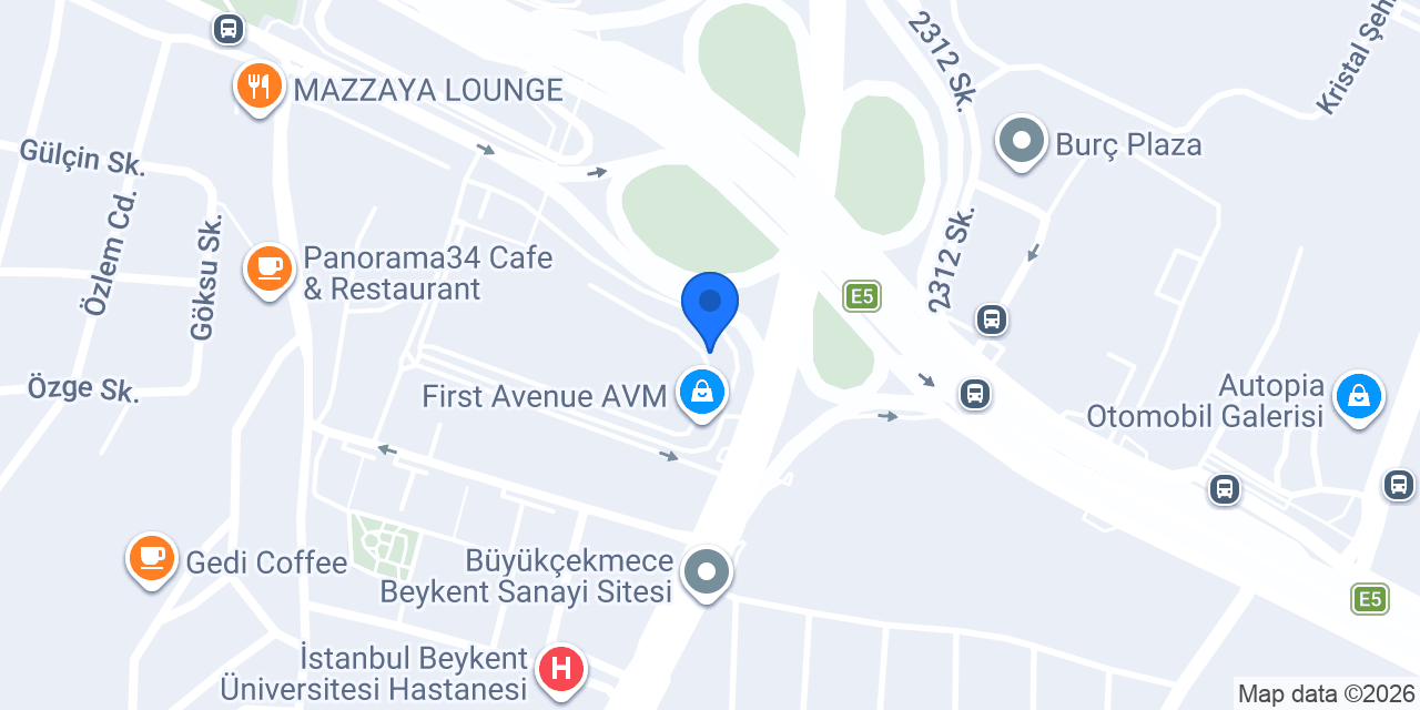 GUA First Avenue AVM konumu