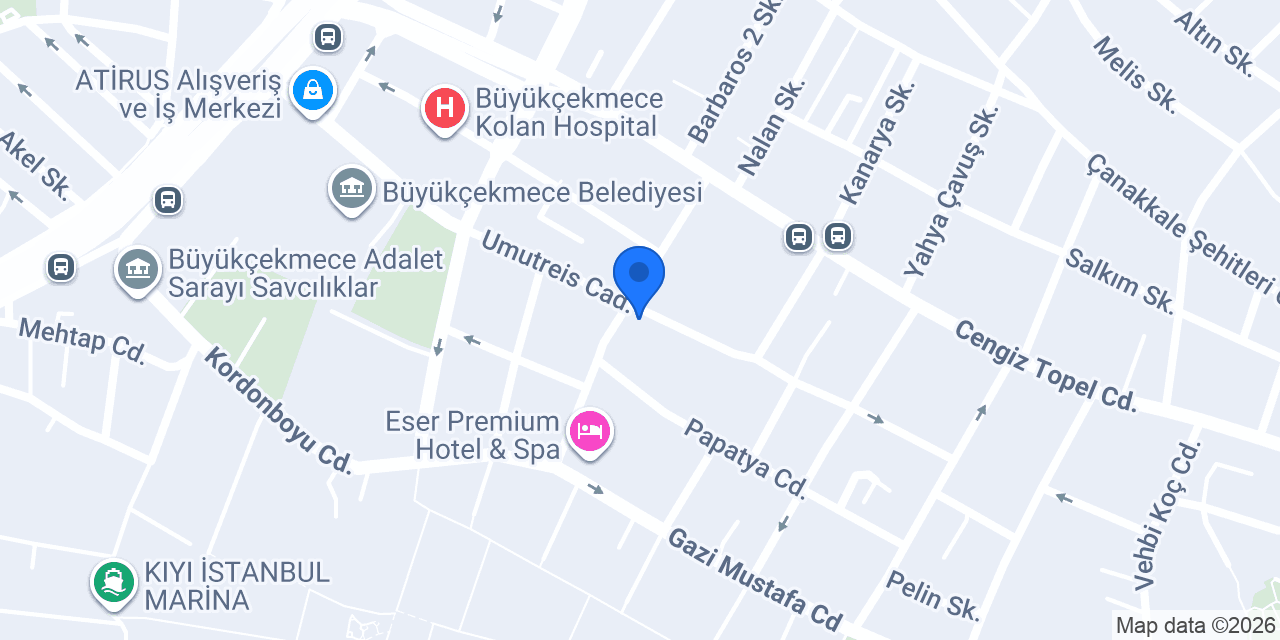 Güven Market konumu