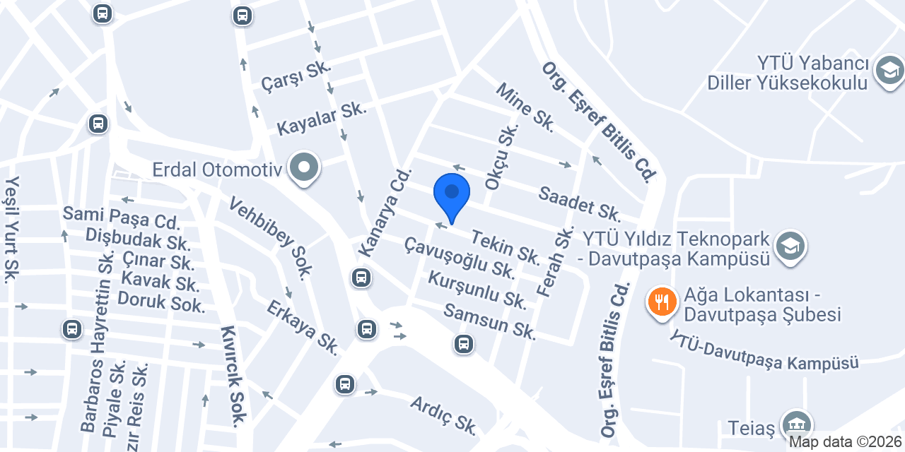 Akça Demir Deri konumu