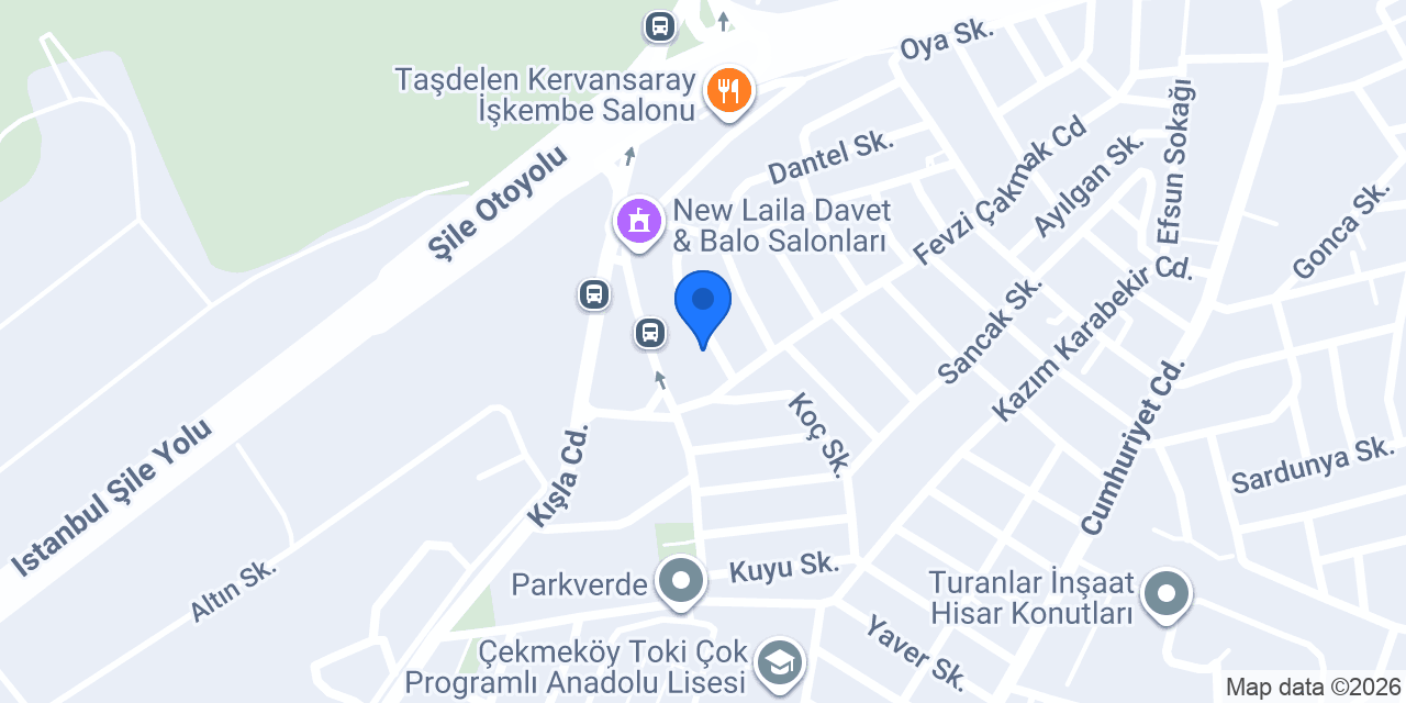 HAS ÇİĞ KÖFTE konumu