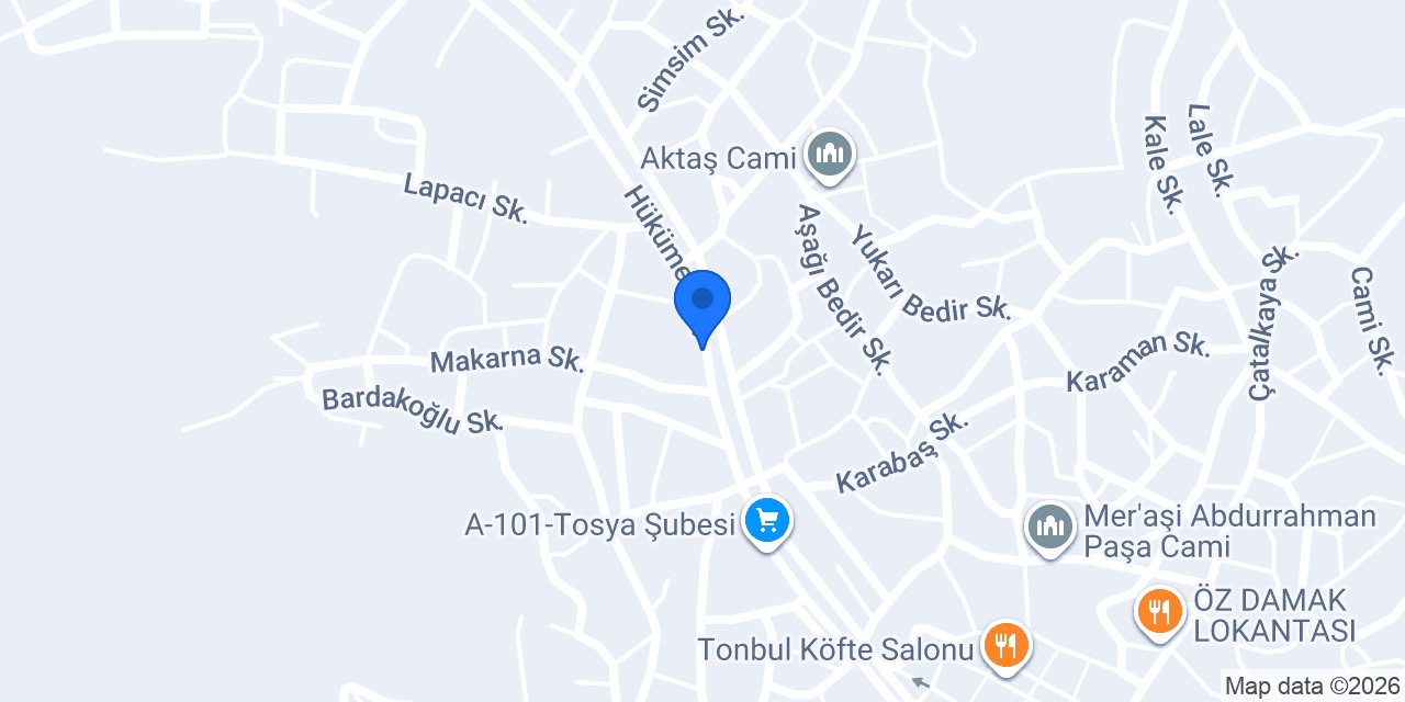 Vestel Yetkili Servisi konumu