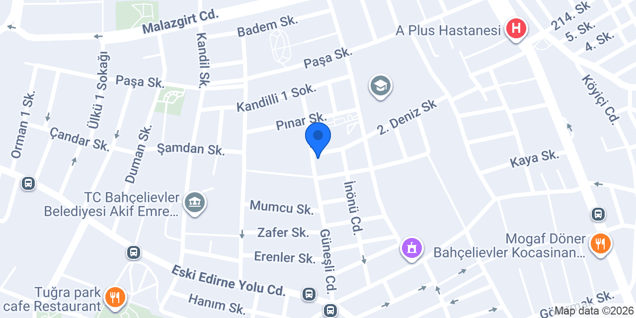Kuru Temizleme Terzi konumu