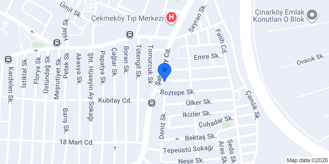 Bayramoğlu Ziyafet Sofrası konumu