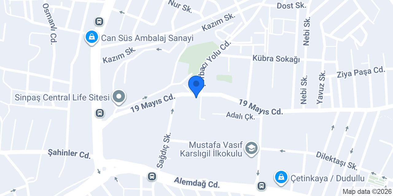 COMSIS Bilgisayar Ltd. Şti. konumu