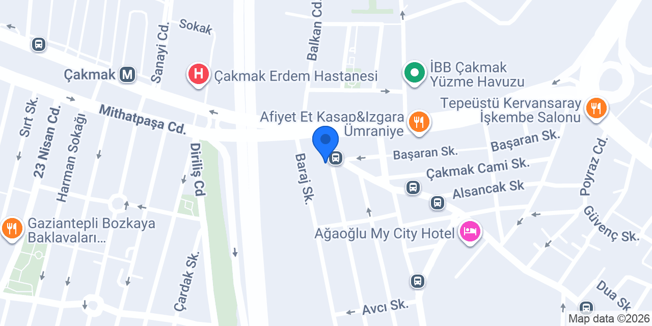 Duşa Konfor konumu
