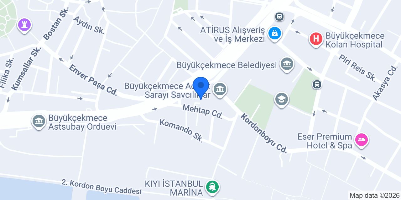 Op Dr Erdal Arık konumu