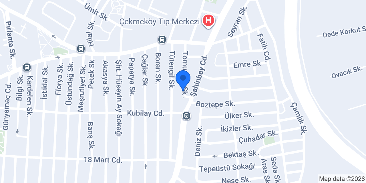 Çekmeköy Rent A Car konumu
