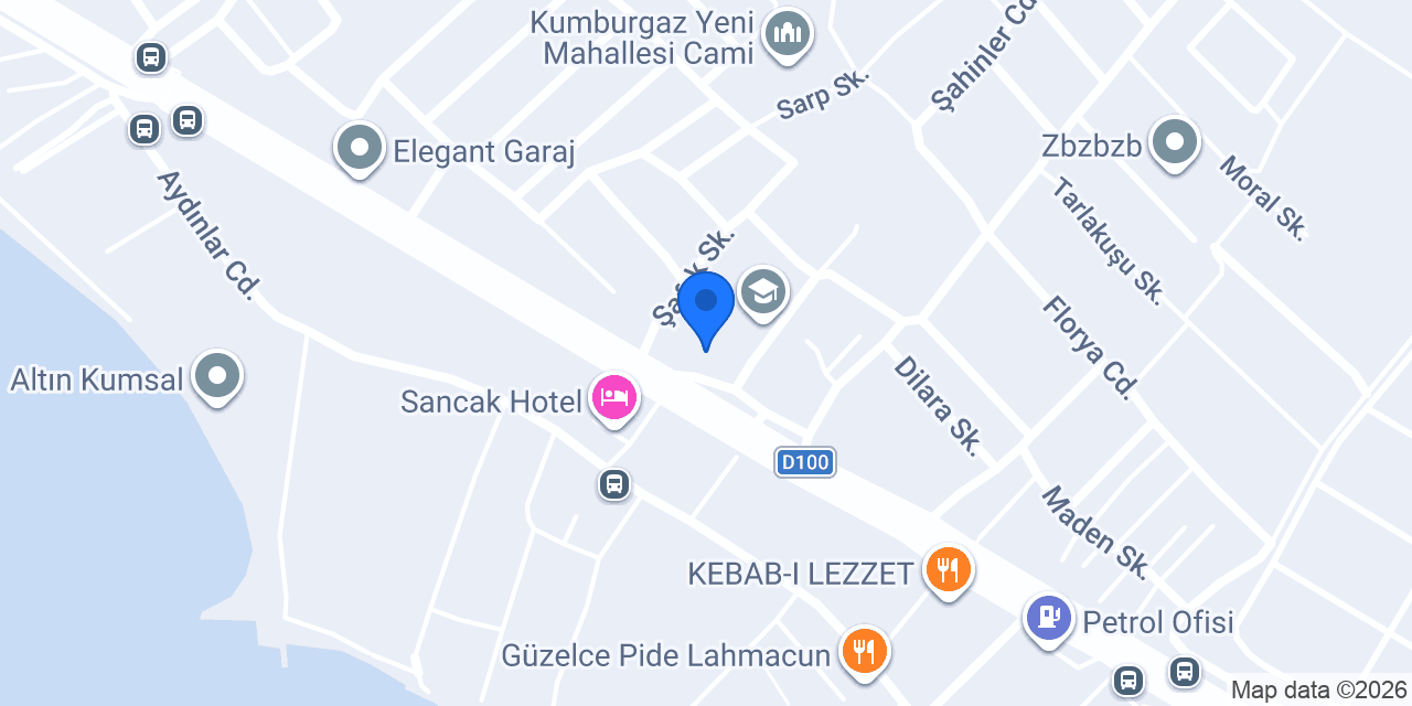 Teknik Şömine konumu