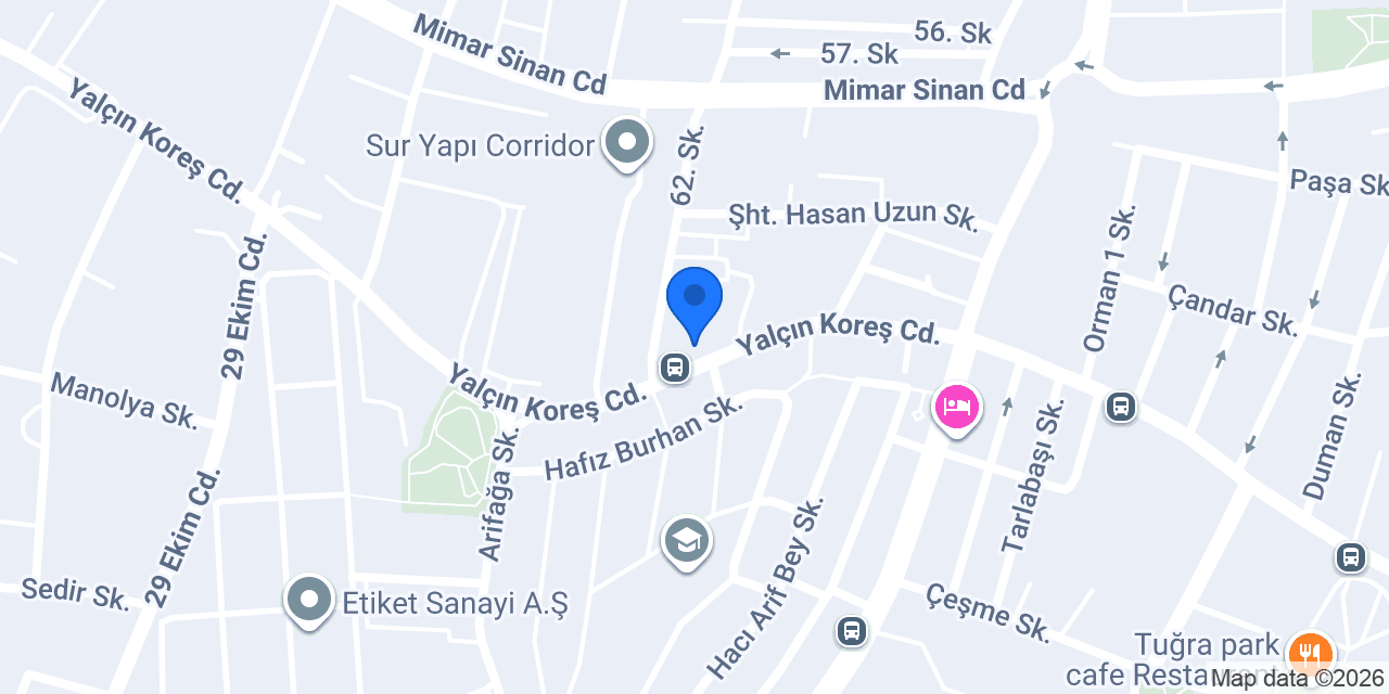 Yelken Tekstil Baskı konumu