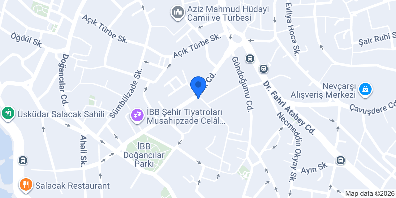 Üsküdar Masaj Terapi konumu