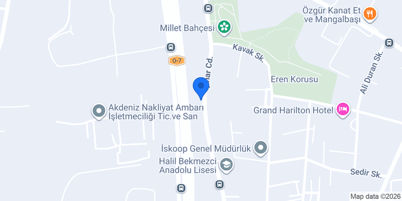 Mepa 2.El Araç Satış konumu