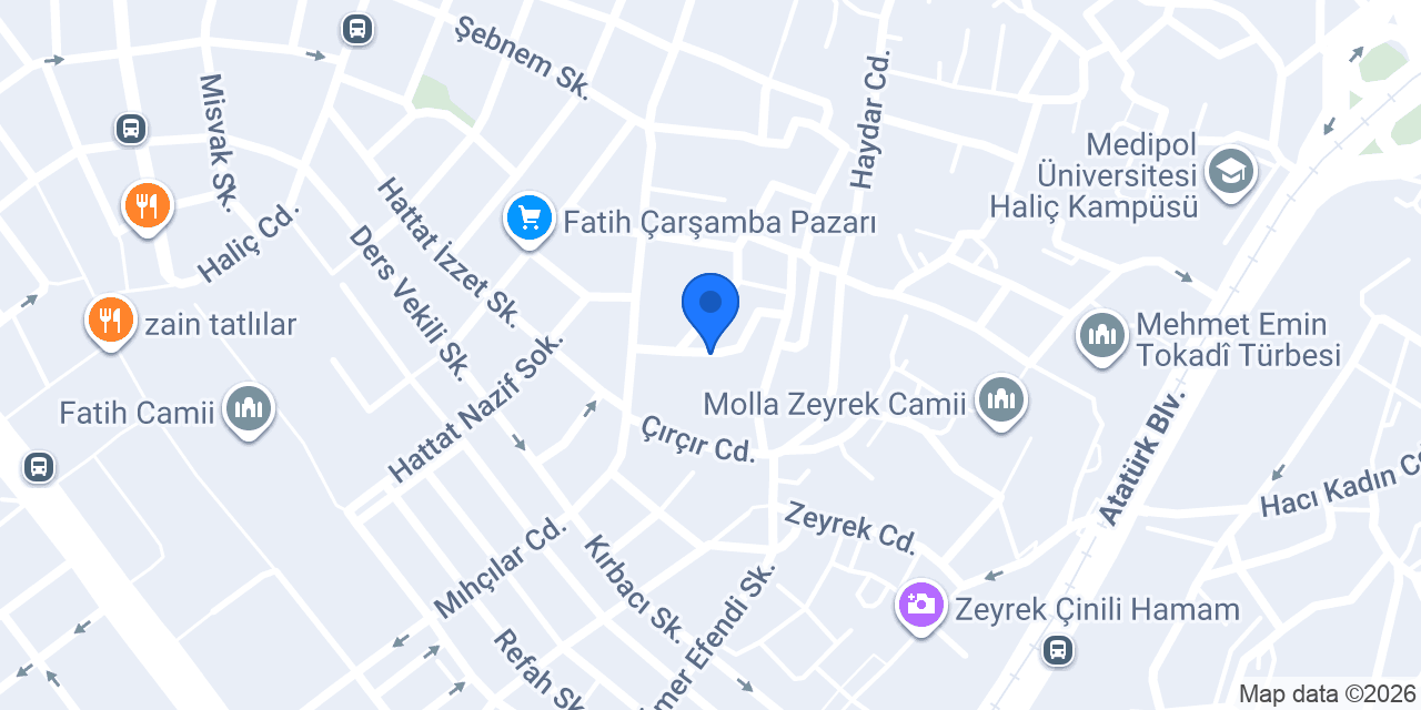 Fatih Elektrikçi Yüce Elektrik konumu