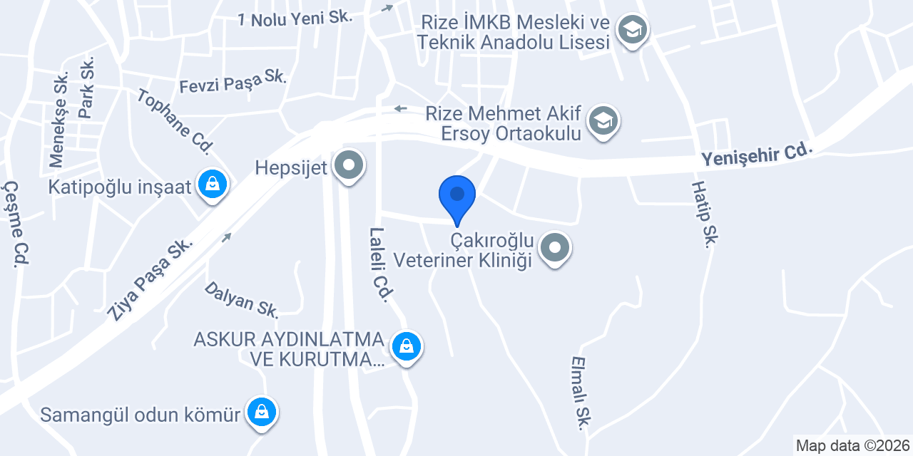 Kalebodur ustasi konumu