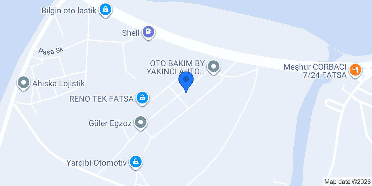 Oto Ser Çarçabuk Servis konumu