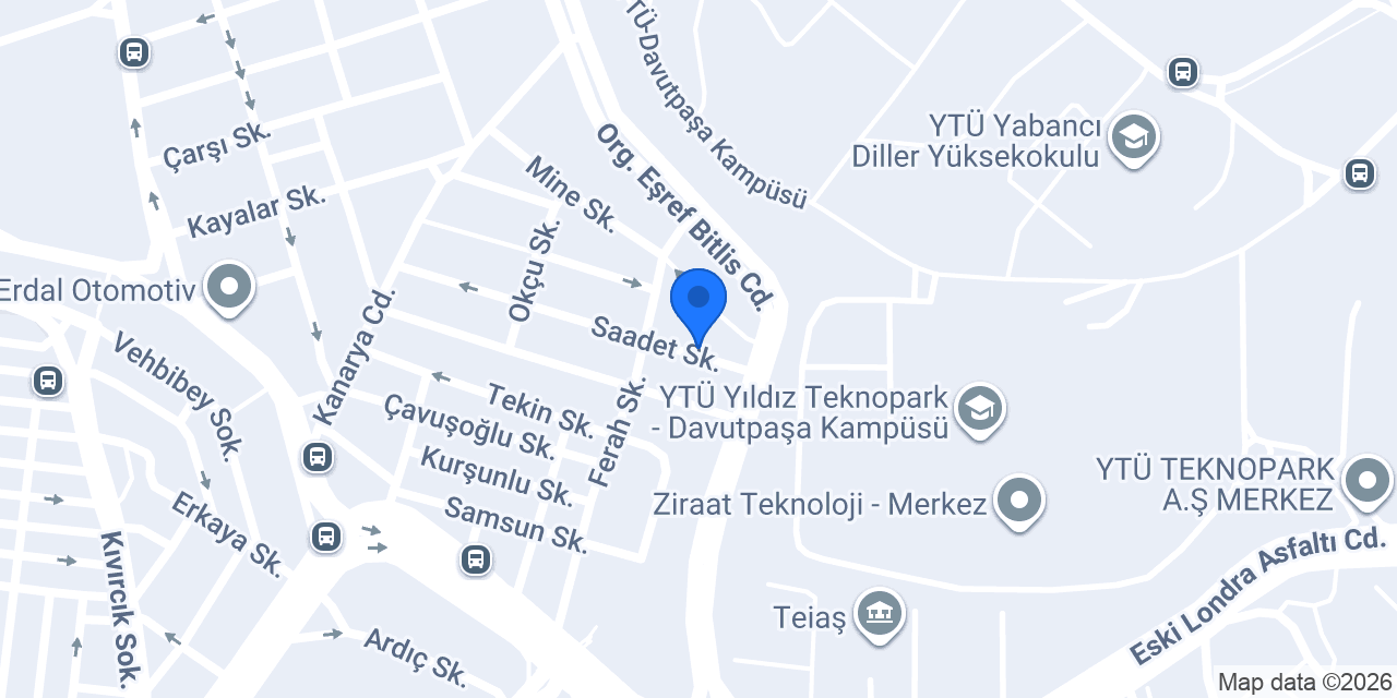 Kuloğlu Döküm konumu