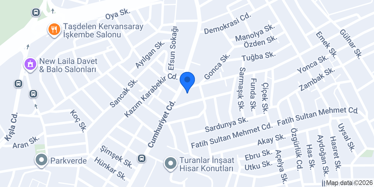 DOĞAN ÇİLİNGİR 7/24 AÇIK ACİL ÇİLİNGİR konumu