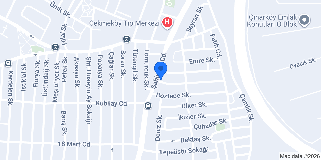 MEŞHUR SARIYER BÖREKÇİSİ ÇEKMEKÖY konumu