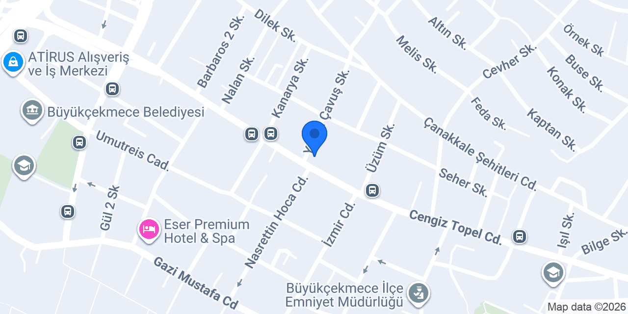 Albatros Çiçek Evi konumu