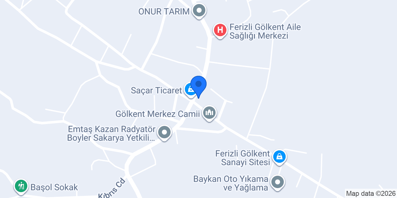 Kuaför Serkan konumu