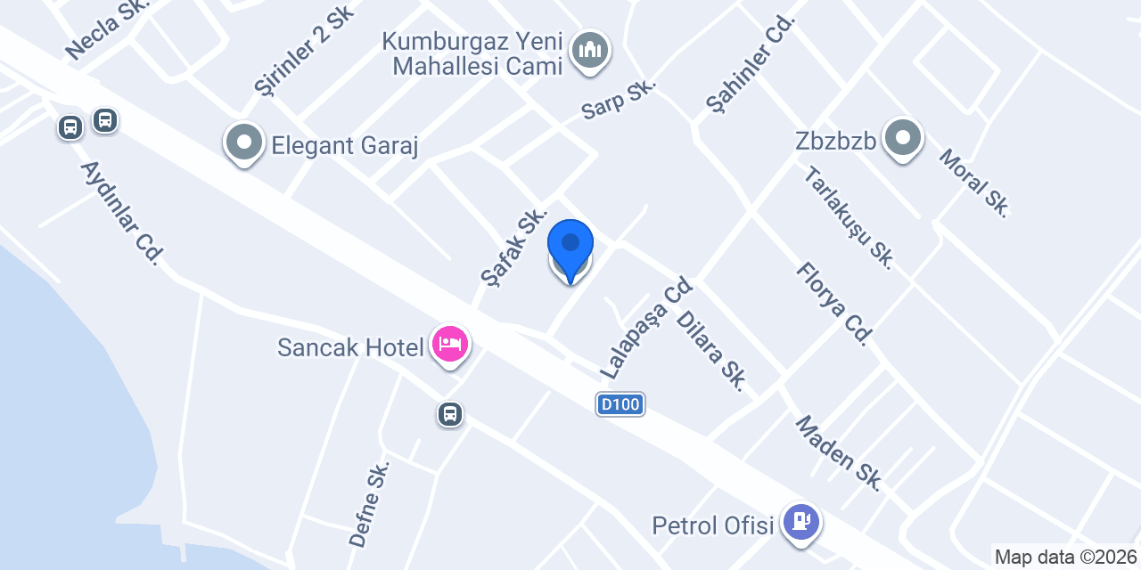 Çınarım Anaokulları konumu
