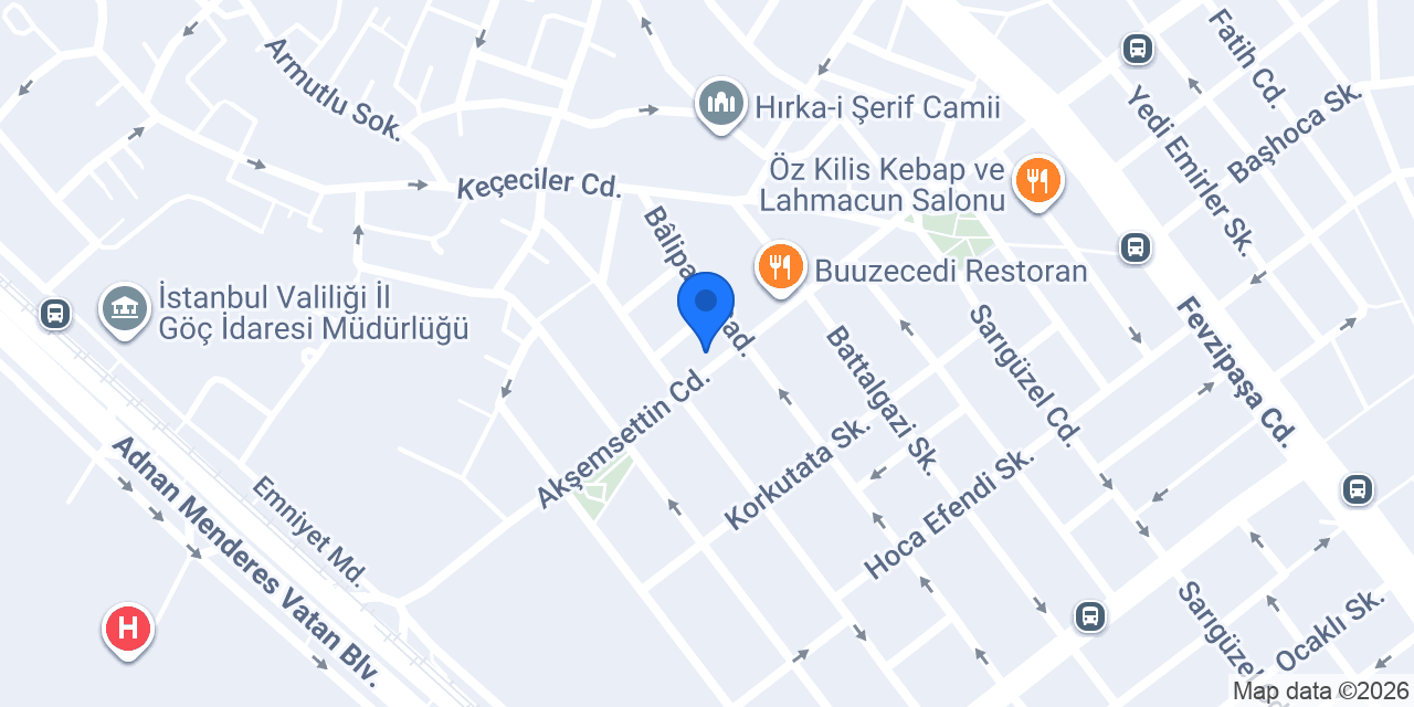 BLUDAN RESTAURANT konumu