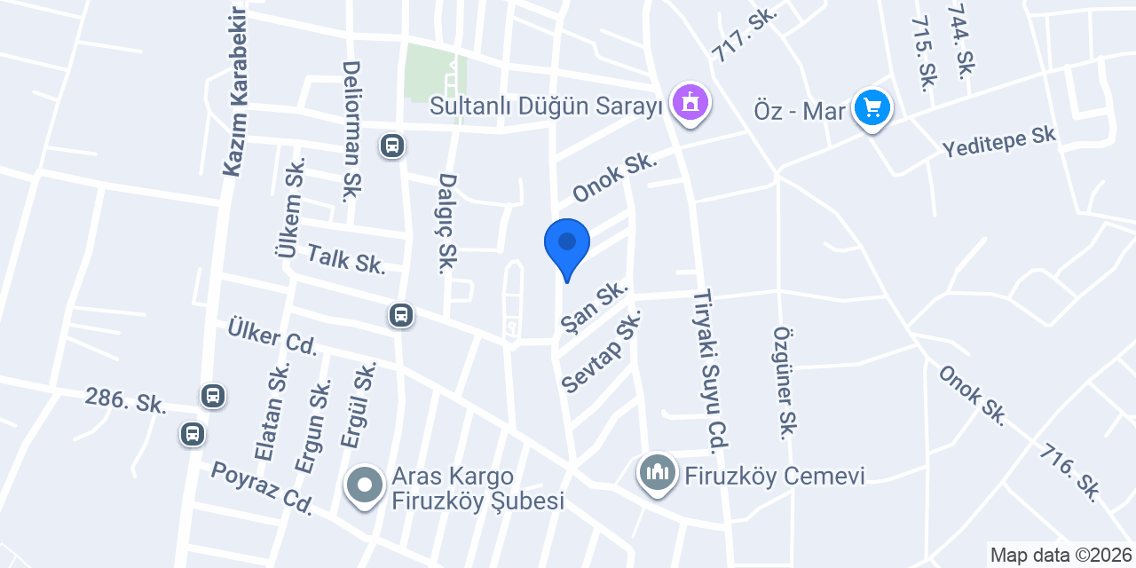 BİGUSTO Gıda Aş konumu