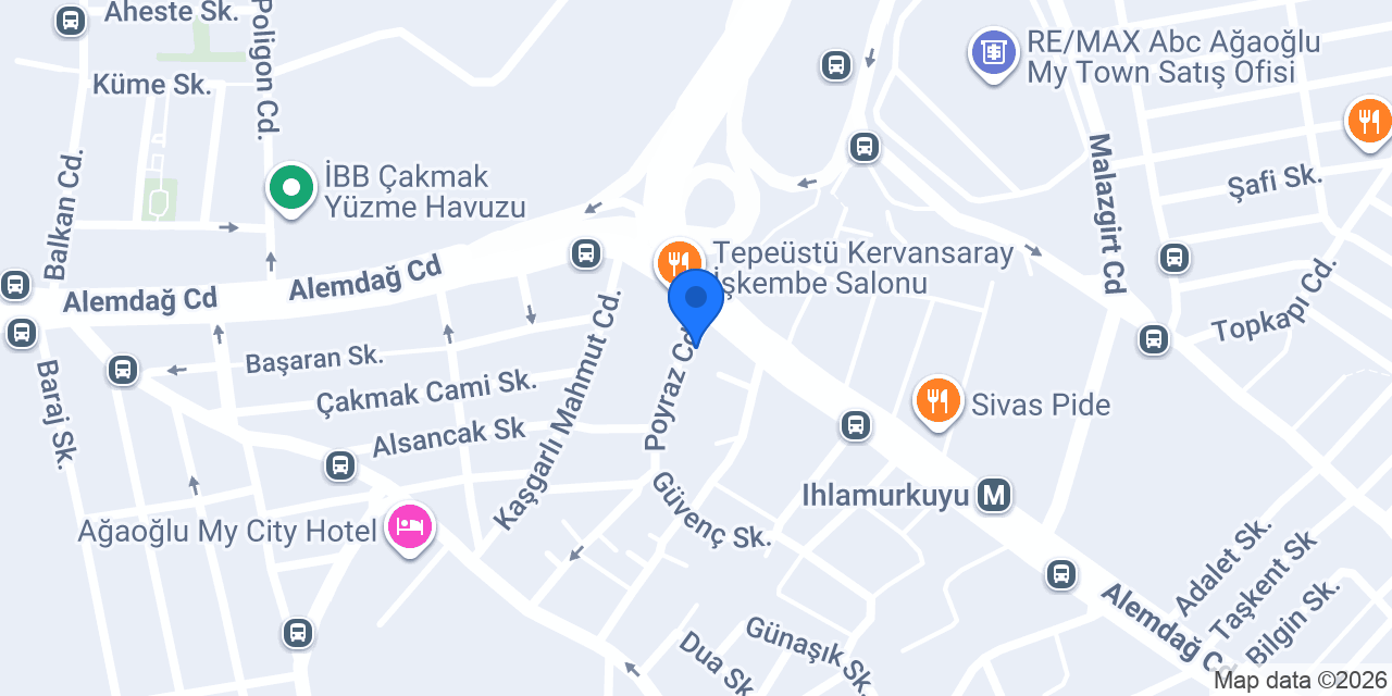 Bekiroğulları Karadeniz Pide Salonu konumu