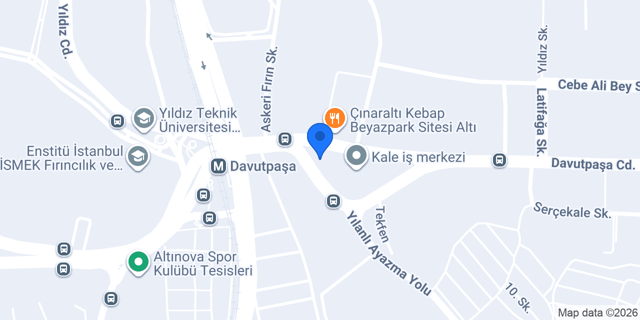 DHL eCommerce - Topkapı Şubesi konumu