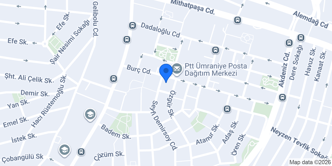 BDB Elektrik Mühendislik konumu