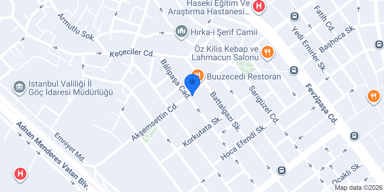 AL Sultan Uluslararası tatlıları konumu