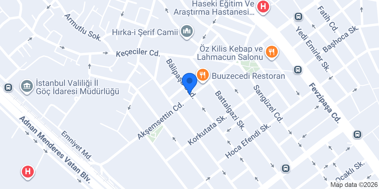 Öz VATAN ET konumu