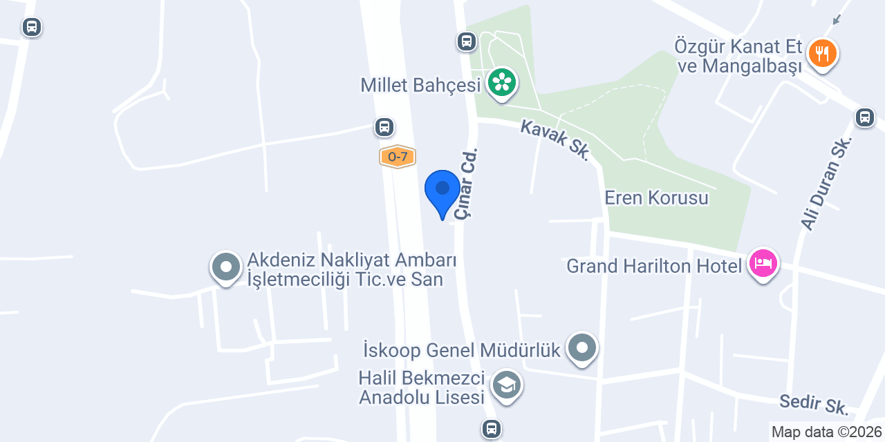 AKATEKS TEKSTİL konumu