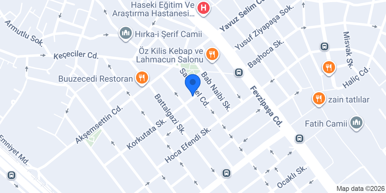 VIP İstanbul Kuaför konumu