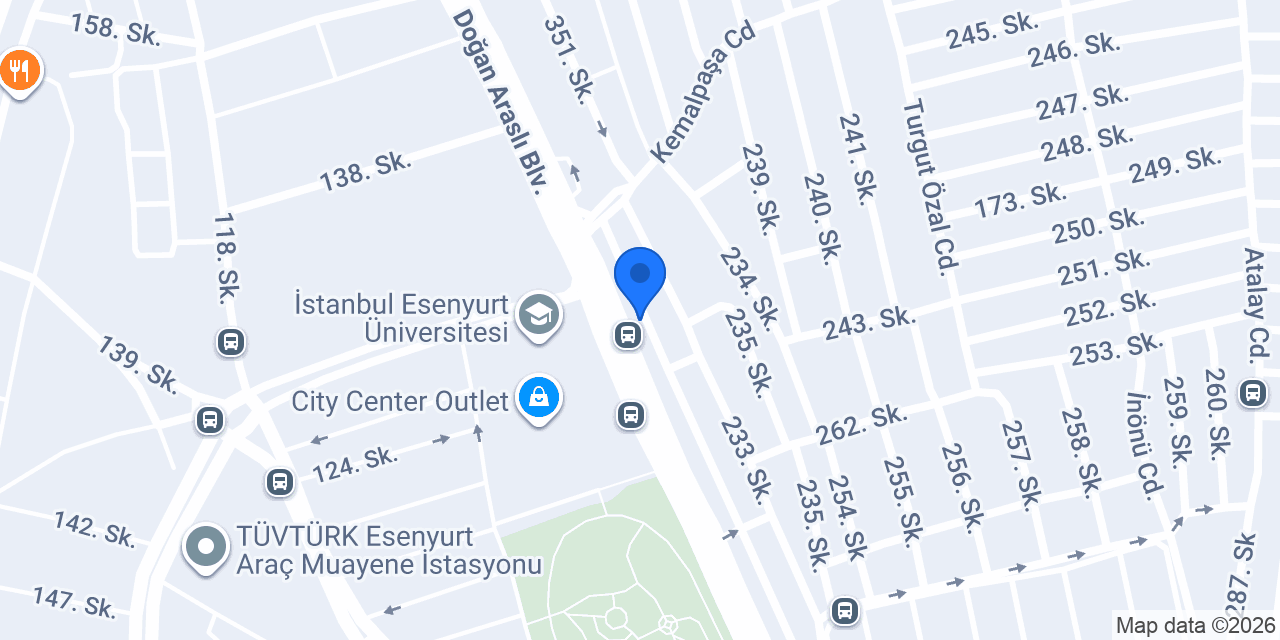 Dent Elitium Esenyurt konumu