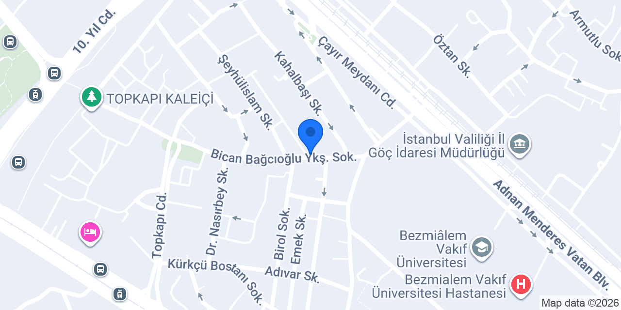 Sihhat Sigorta - Fatih Şubesi konumu