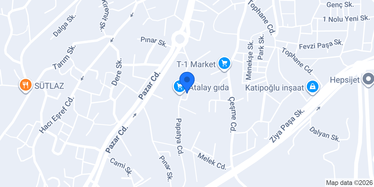 Rize Yılkat mobilya konumu