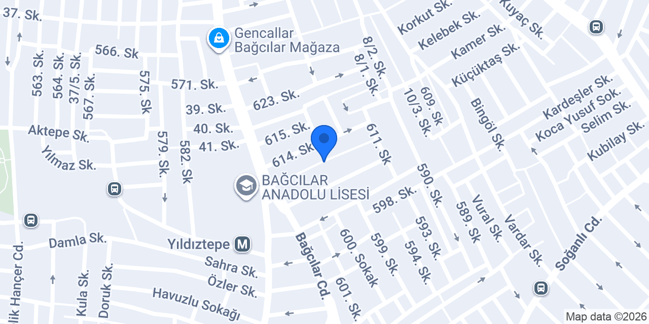 Trek Turizm konumu