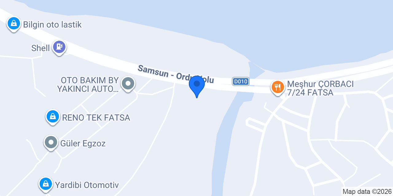 ÖZ OTOMOTİV konumu