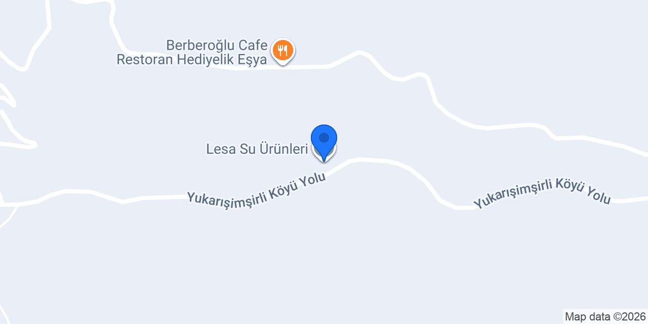 Lesa Su Ürünleri konumu