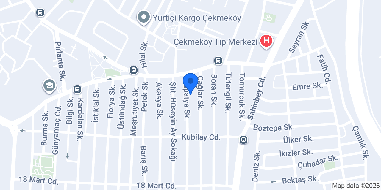 Gürbay tesisat konumu