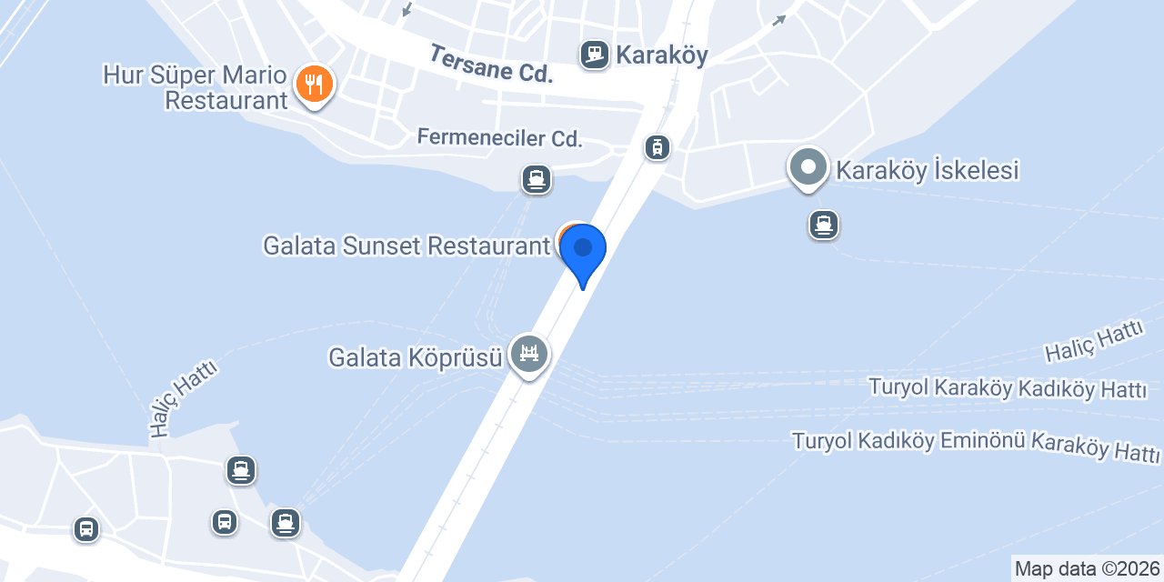 GALATA MİRAPORT RESTAURANT konumu